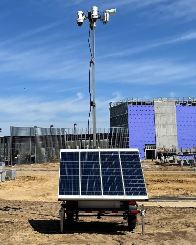 Construction Site Solar Trailer - Thumb