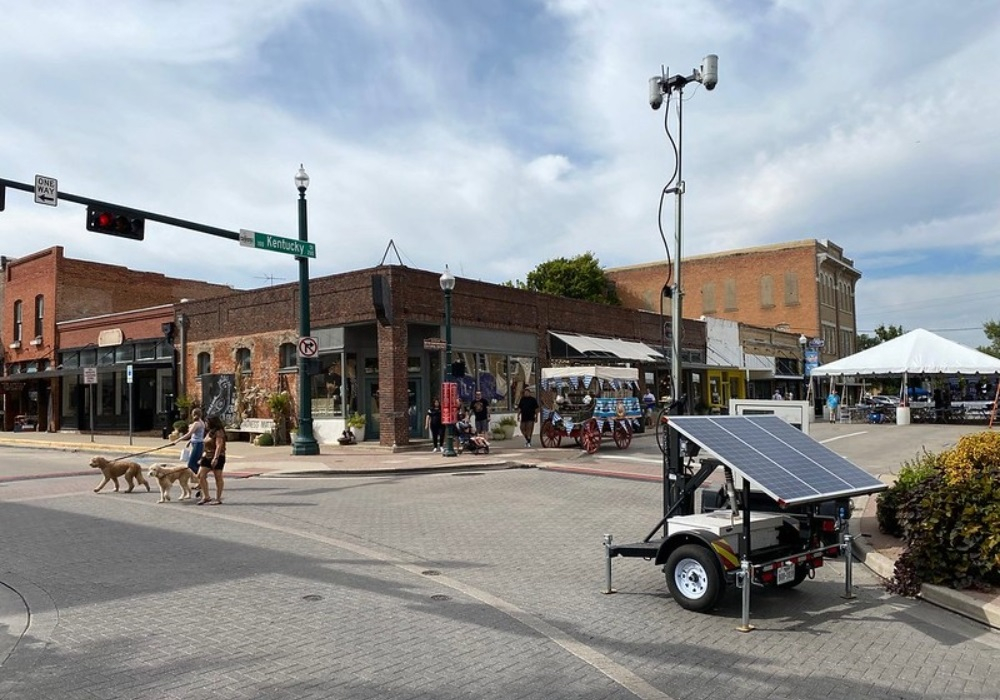 Solar Surveillance Trailer Downtown - Header