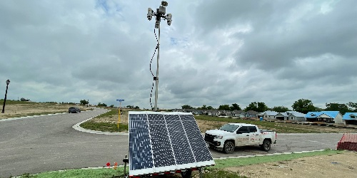 Solar Trailer by Road - Wide Thumb