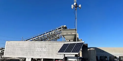 Surveillance Trailer at Site - Wide Thumb