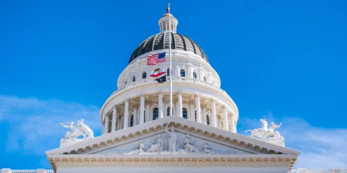 California State Capital Building Wide