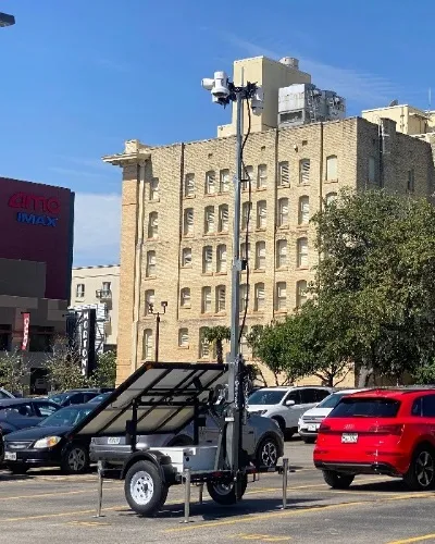 Parking Lot Surveillance Camera - Thumb