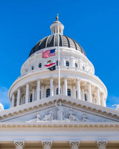 California State Capital Building Tall