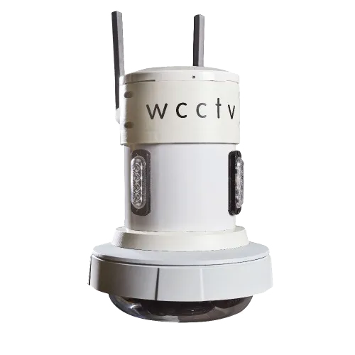 Pole Camera - WCCTV Multi Sensor Dome