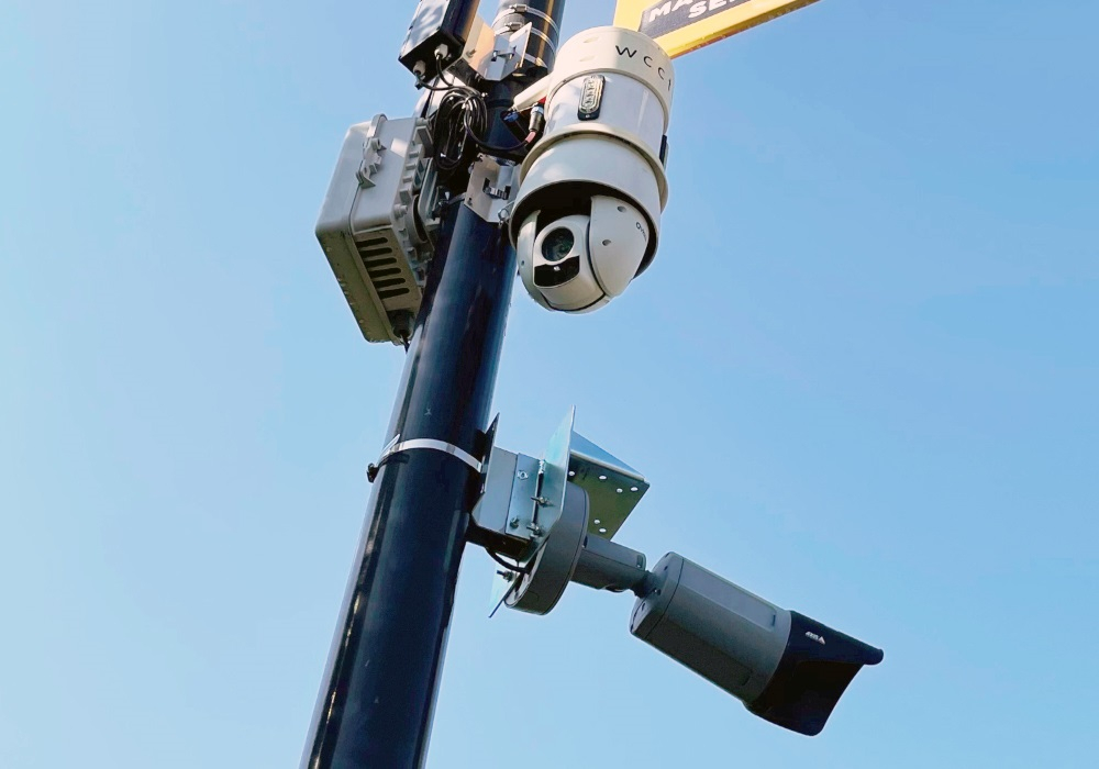 Pole Camera and LPR Unit