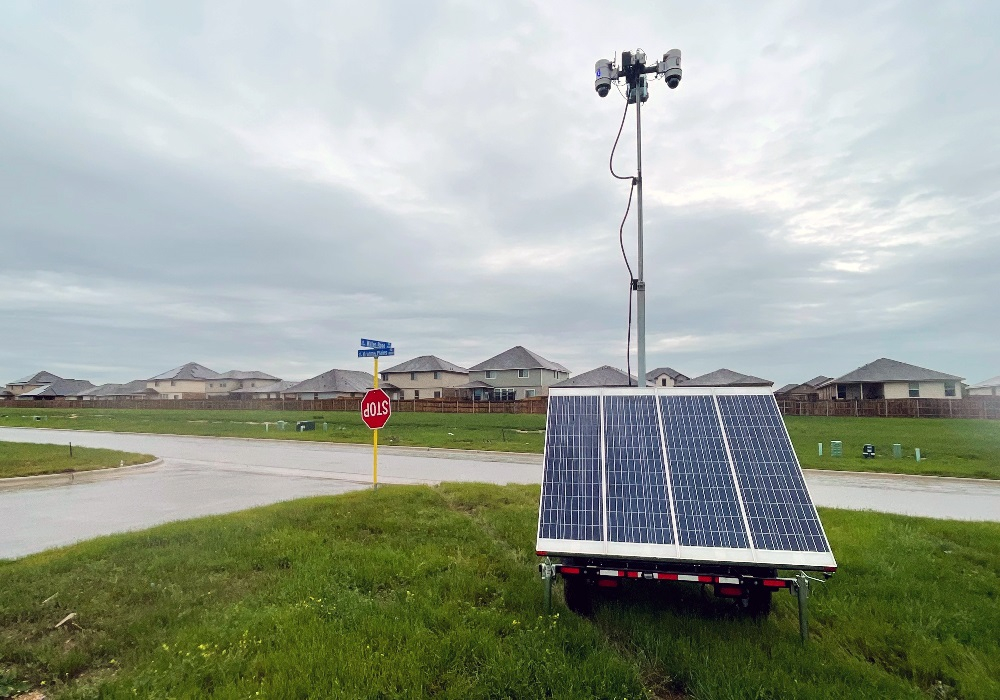 Solar Surveillance Trailer by Intersection