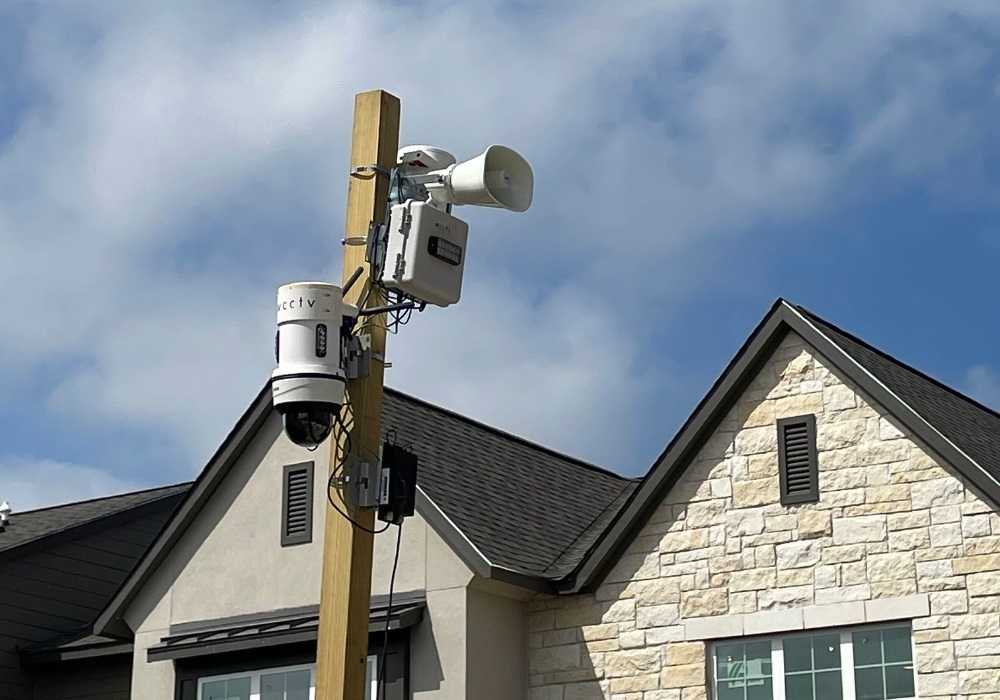 Pole Camera and Horn Speaker - Header