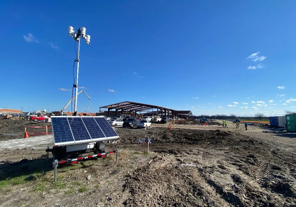 Construction Site Security Trailer - Header