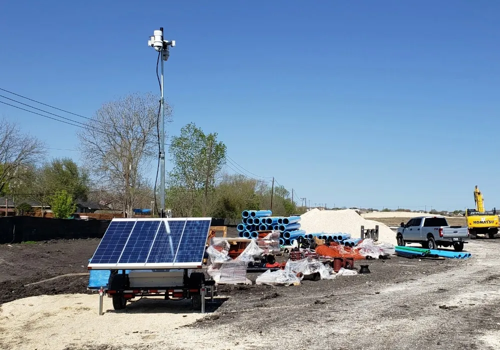 Construction Materials and Solar Surveillance Trailer - HeaderHeader