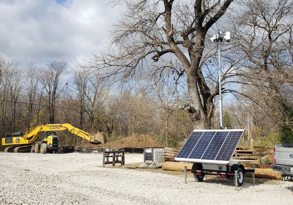 WCCTV Trailer at Construction Site - Header