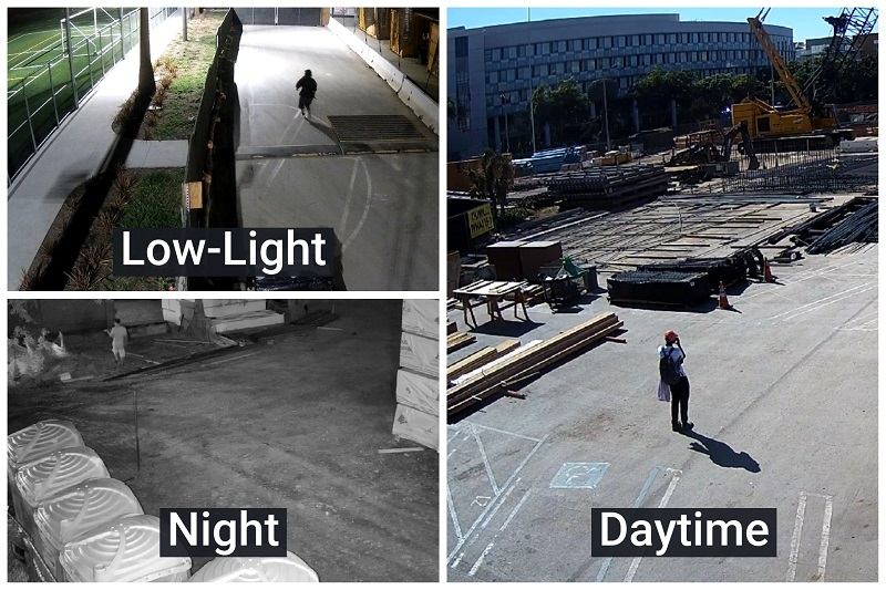 WCCTV Camera Day and Night Images